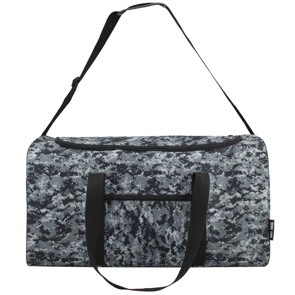 Дорожня сумка Semi Line 52 Black Camo (A3032-5) - зображення 5