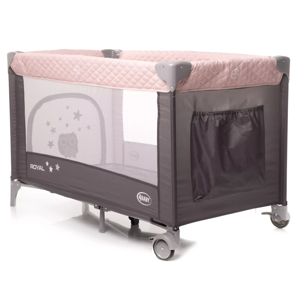 Дитячий манеж 4Baby Royal Рожевий (4RO3) - зображення 4