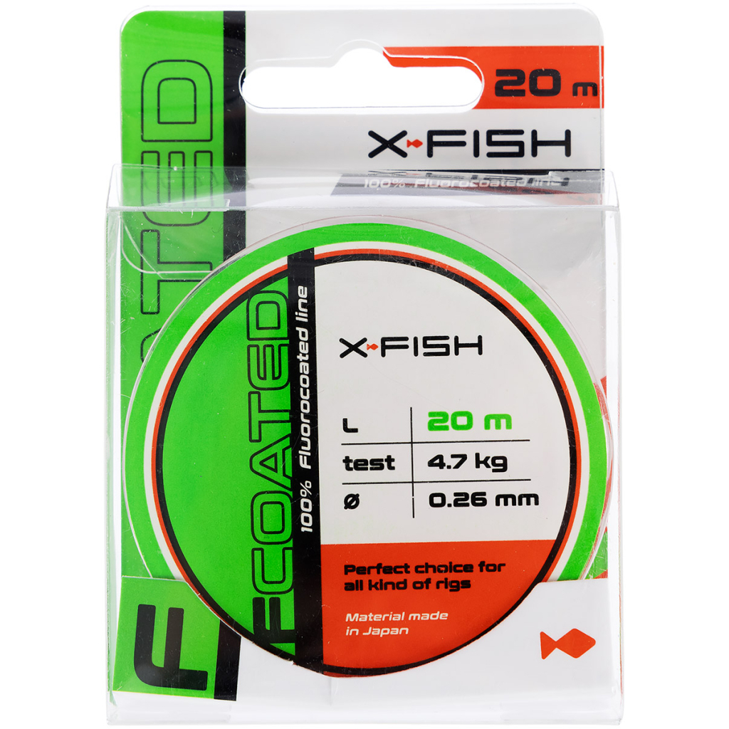 Флюорокарбон X-Fish FCoated 20m 0.26mm 4.7kg (1917.01.45) - зображення 2