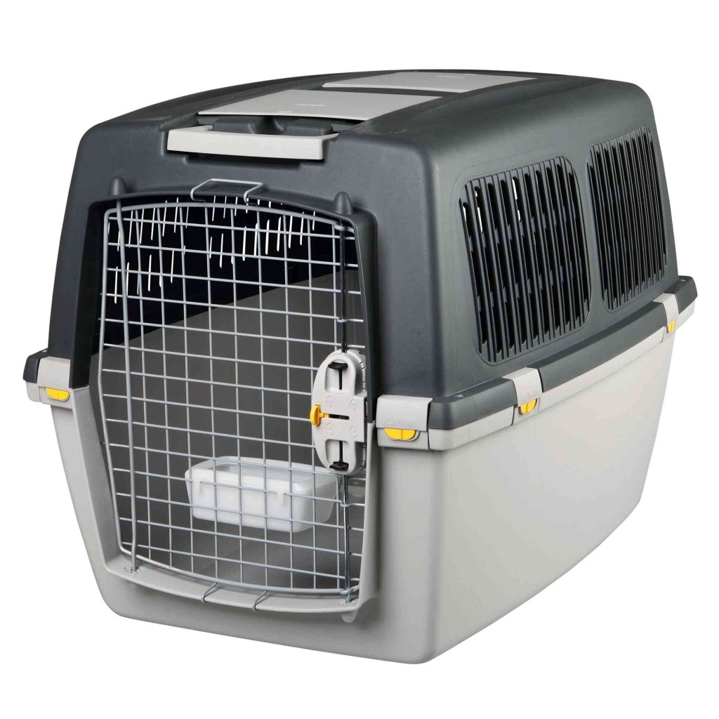 Переноска для тварин Trixie Gulliver V 58х60х79 см до 25 кг Сіра (1111117850) - зображення 1