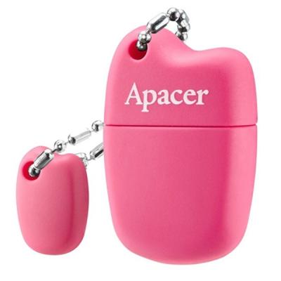 USB флеш накопичувач Apacer 64GB AH118 Pink USB 2.0 (AP64GAH118P-1) - зображення 1
