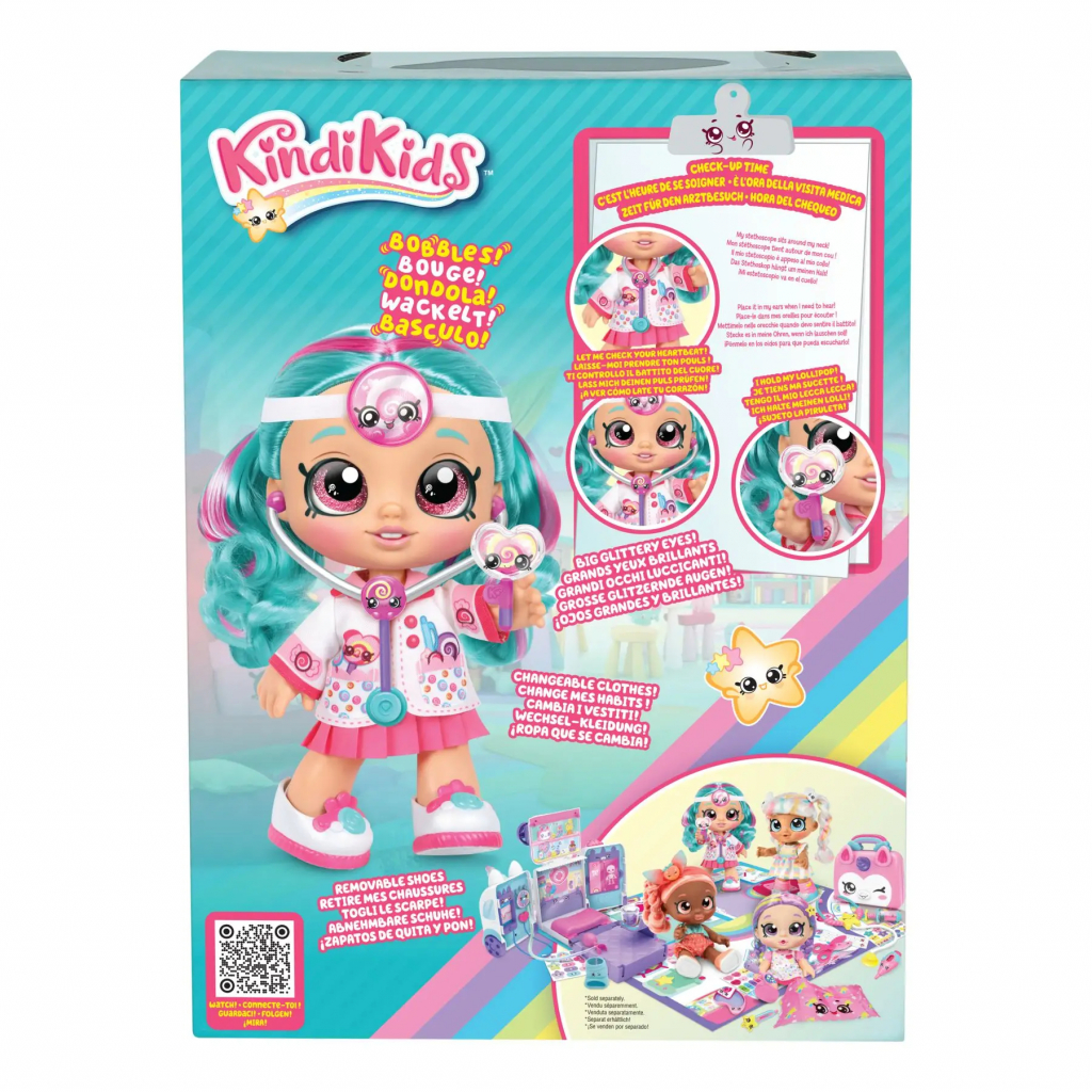 Лялька Kindi Kids Доктор Сінді Попс FUN TIME (50036) - зображення 4