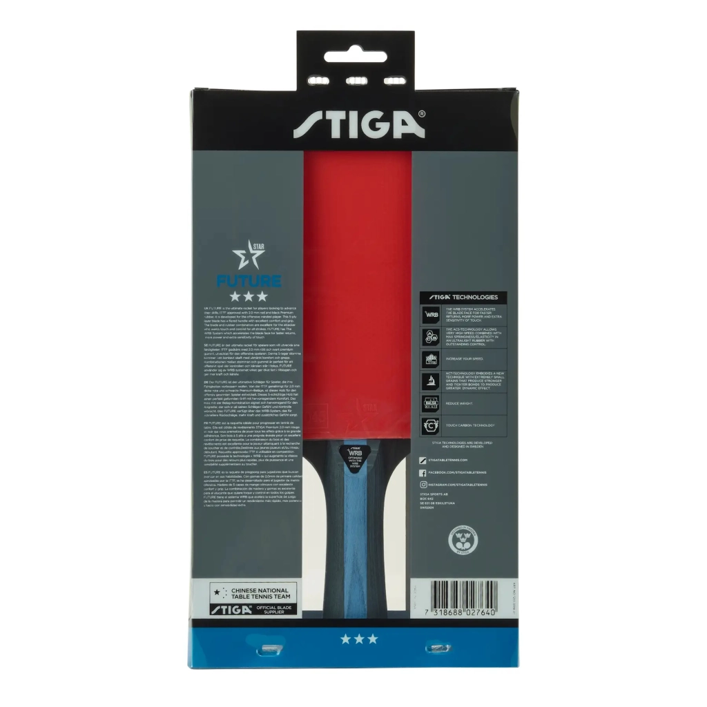 Ракетка для настільного тенісу Stiga Future 3 Star FL (1213-3318-01) (931186) - зображення 5