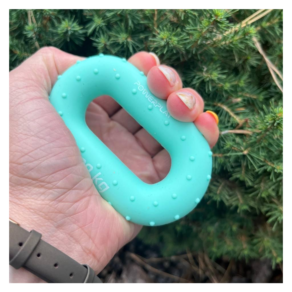 Еспандер PowerPlay PP-4337 Hand Grip Medium 20 кг Зелений (PP_4337_Green_20kg) - зображення 10