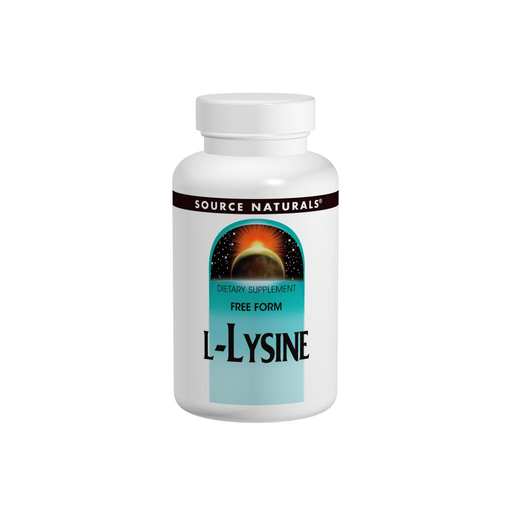 Амінокислота Source Naturals Лізин 1000мг, 100 таблеток (SNS-00142) - зображення 1