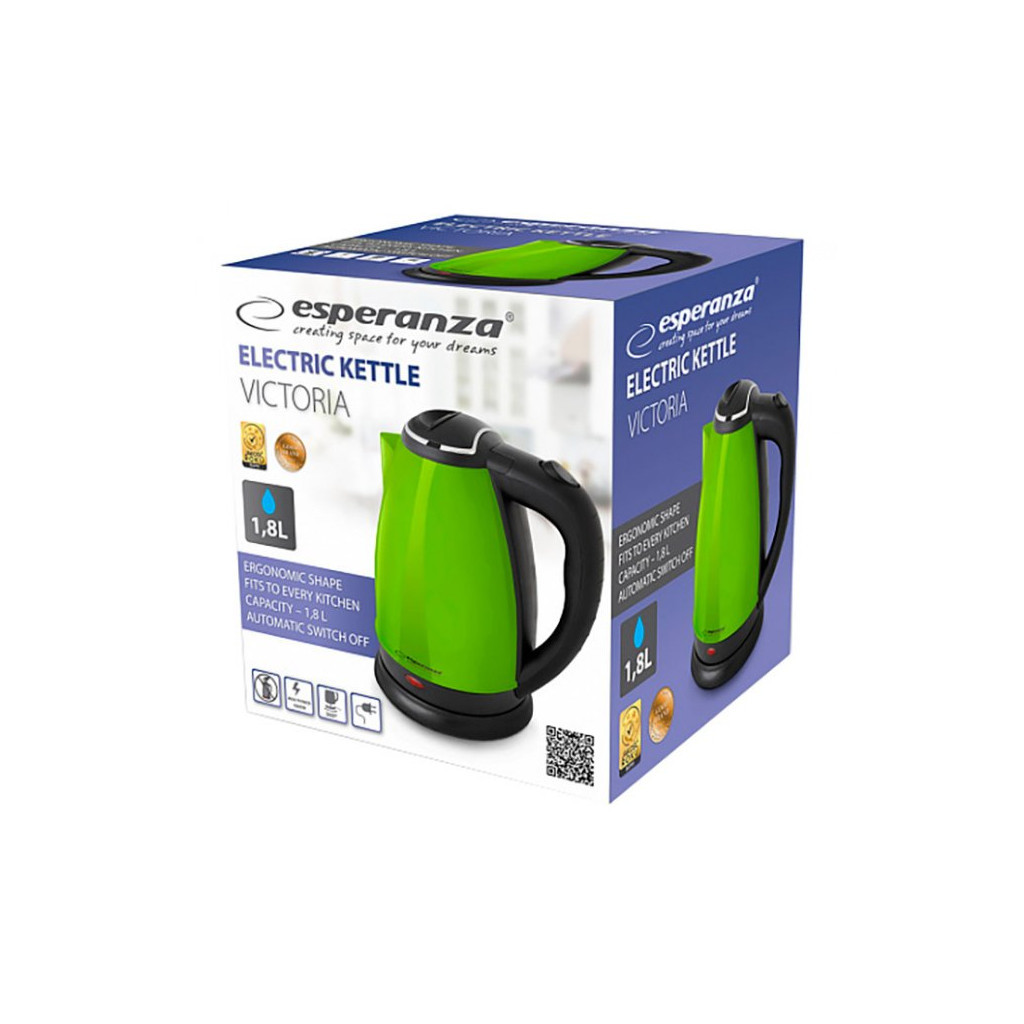 Електрочайник Esperanza EKK 013 G (EKK013G) - зображення 2