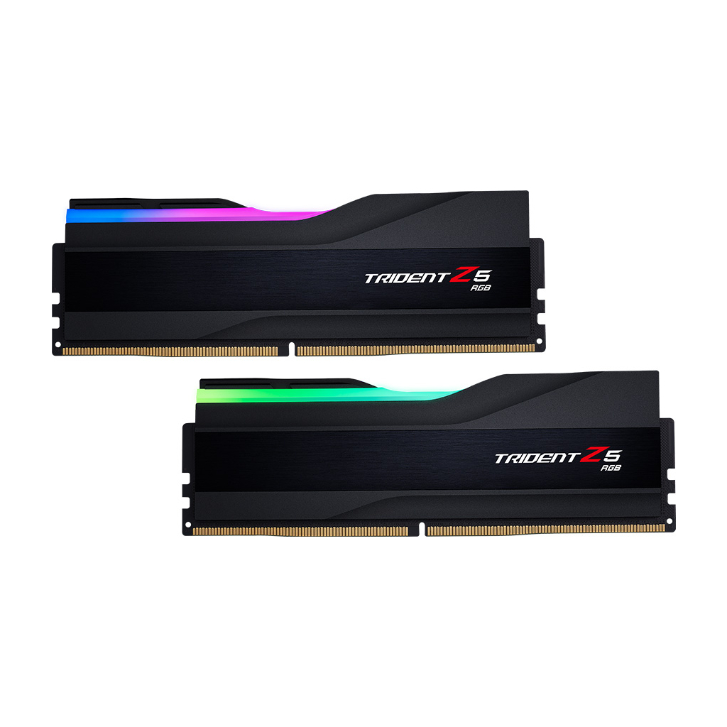 Модуль пам'яті для комп'ютера DDR5 48GB (2x24GB) 8000 MHz Trident Z5 RGB Black G.Skill (F5-8000J4048F24GX2-TZ5RK) - зображення 1