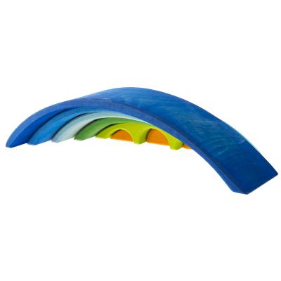 Конструктор Nic деревянный Мост синий (NIC523331) - зображення 3