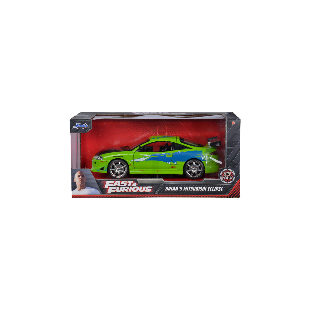 Машина Jada металева Форсаж Mitsubishi Eclipse (1995) 1:24 (253203007) - зображення 8