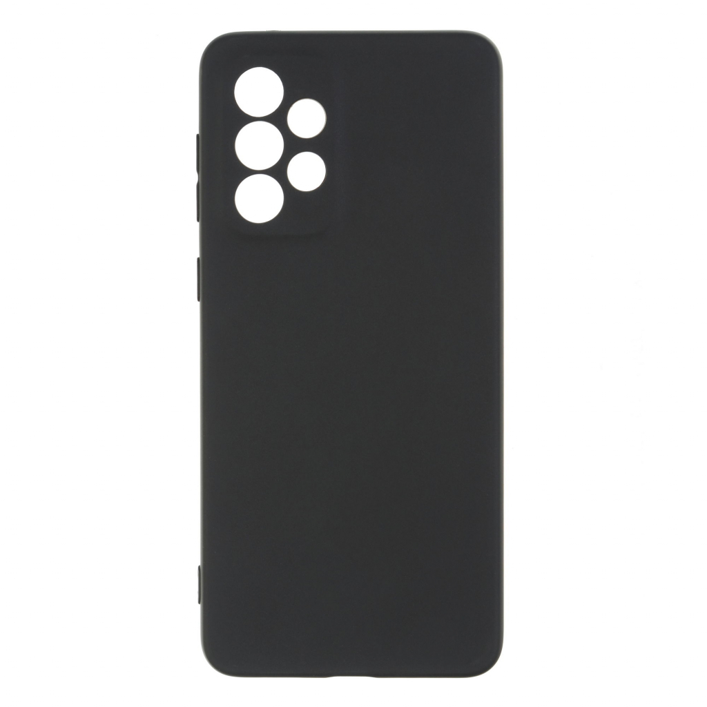 Чохол до мобільного телефона Armorstandart SmartMatte Slim Fit Samsung A33 Camera cover Black (ARM60888) - зображення 1