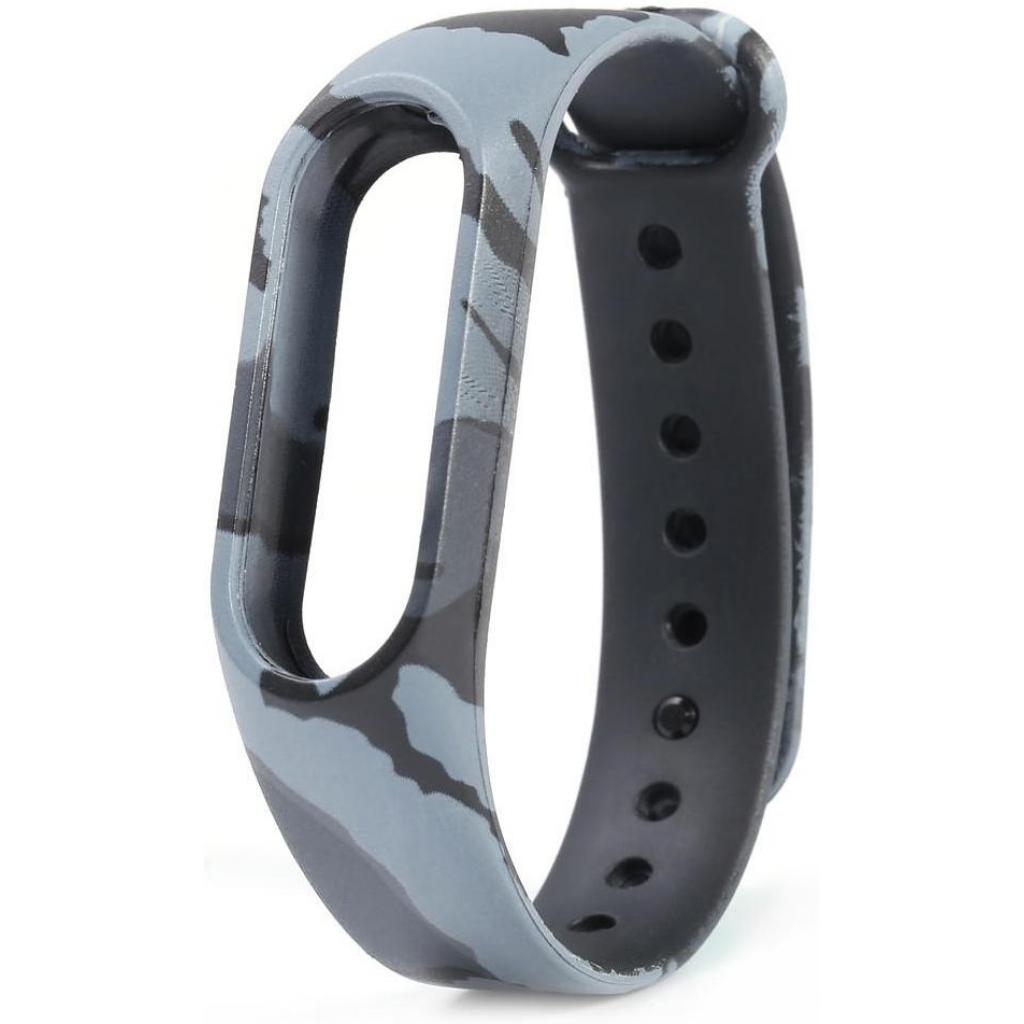 Ремінець до фітнес браслета Armorstandart для Xiaomi Mi Band 2 Khaki Grey (ARM50699) - зображення 1