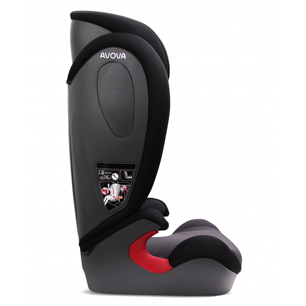 Автокрісло Avova Star i-Size 15-36 кг Grey Black (4260621462151) - зображення 4