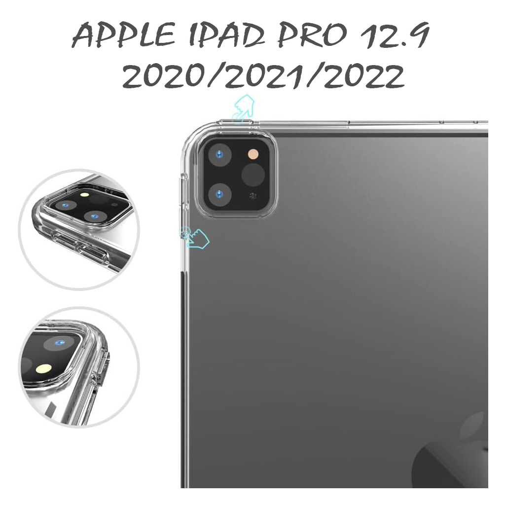 Чохол до планшета BeCover Transparancy Apple iPad Pro 12.9 2020/2021/2022 (711681) - зображення 5