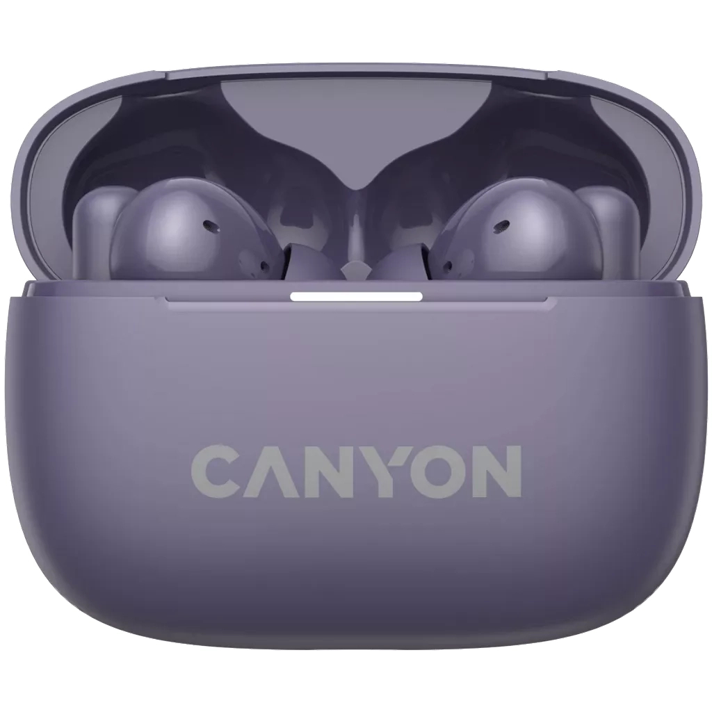 Навушники Canyon TWS-10 OnGo ANC ENC Purple (CNS-TWS10PL) - зображення 2