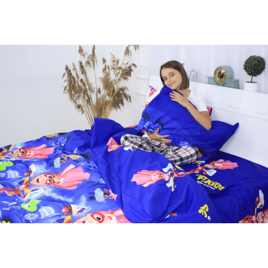 Постільна білизна MirSon Бязь Premium 17-0316 Fixies односпальна (2200002359047) - изображение 3