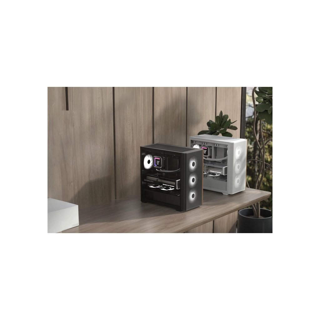 Корпус AeroCool D301A-G-BK-v2 Black (ACCS-DS03043.11) - зображення 8