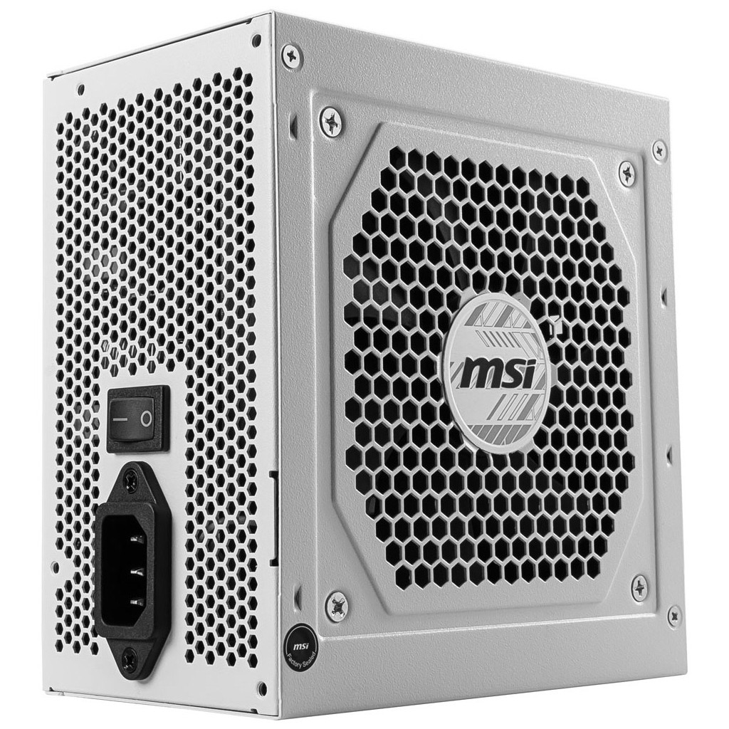 Блок живлення MSI 850W (MAG A850GL PCIE5 WHITE) - зображення 8