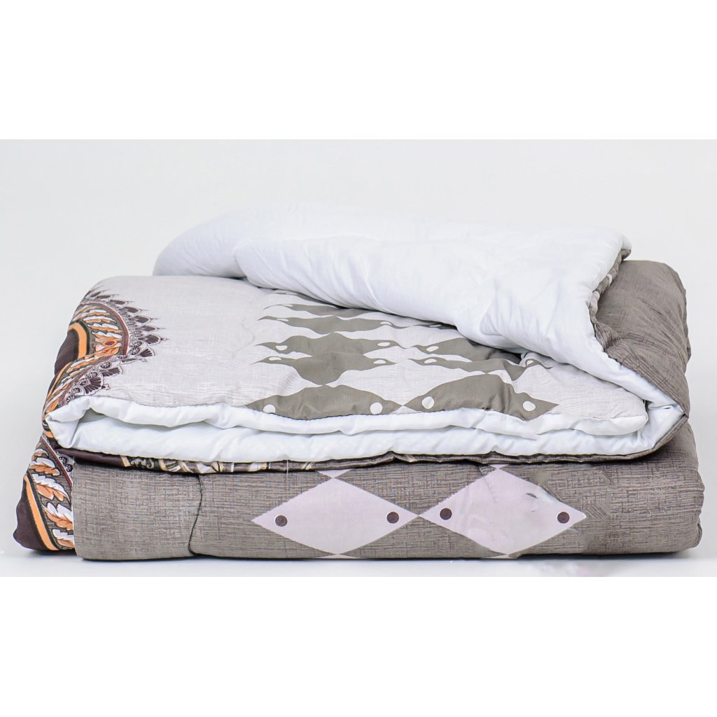 Ковдра MirSon Набір антиалергенний BamBoo Зима №3623 Print Line Myrrh + 2 подушки середні 200х220+2х50х70 (2200004839592) - зображення 3