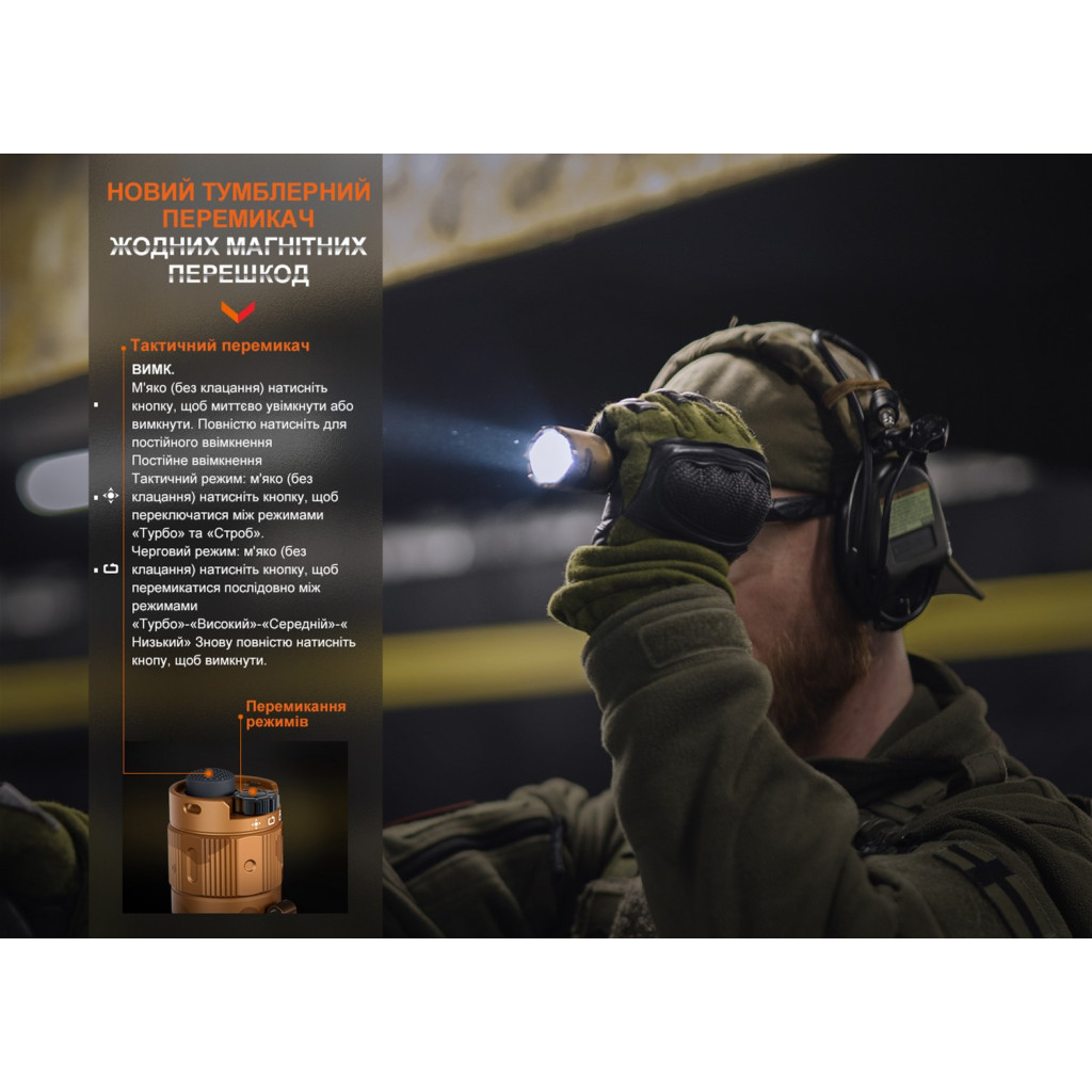 Ліхтар Fenix TK20R UE Camo (TK20RUEcamo) - зображення 8