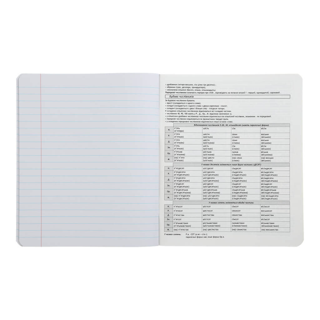 Зошит ZiBi предметний ANIME 48 аркушів лінія, українська мова (ZB.1704-14) - зображення 5