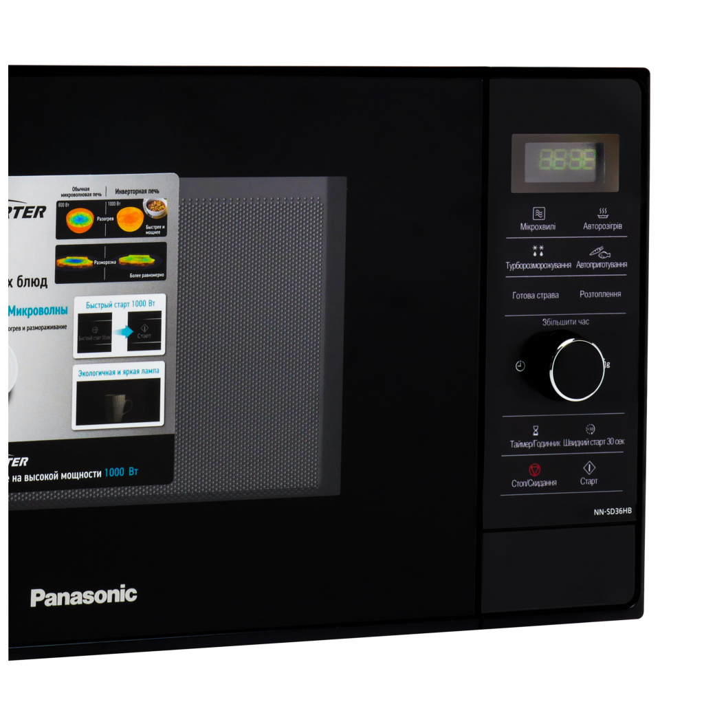 Мікрохвильова піч Panasonic NN-SD36HBZPE - зображення 3