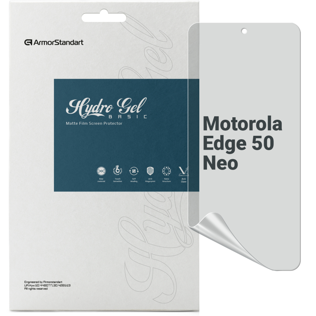 Плівка захисна Armorstandart Matte Motorola Edge 50 Neo (ARM80025) - зображення 1