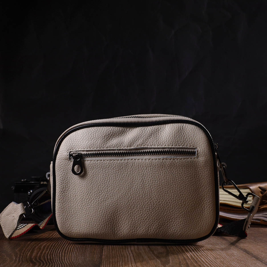 Сумка Vintage З натуральної шкіри Біла (22117) - зображення 10