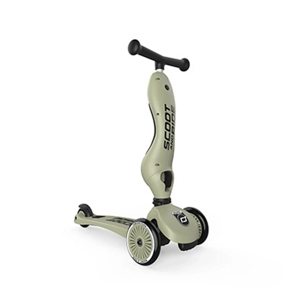 Самокат Scoot&Ride Highwaykick-1 1-5 років оливковий (SR-160629-OLIVE) - зображення 5