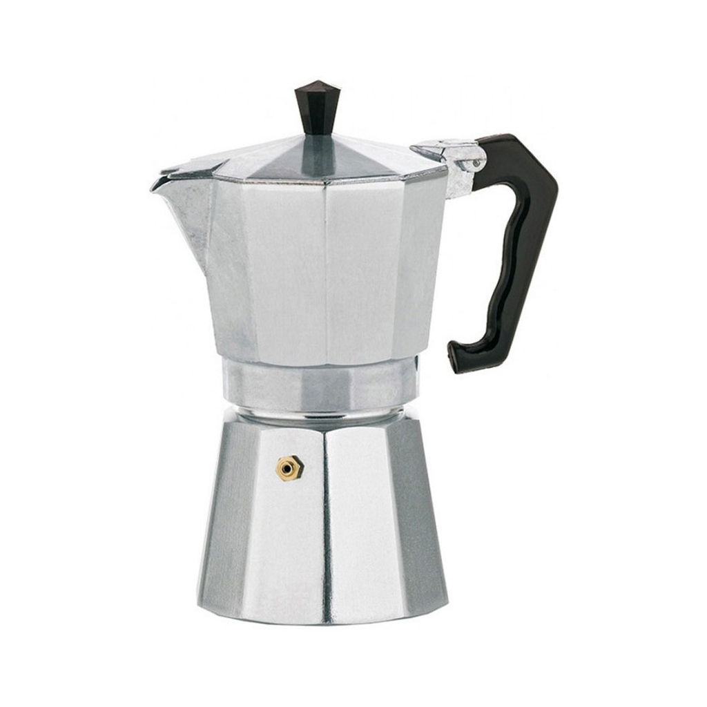 Гейзерна кавоварка Kela Italia 450 мл 9 Cap Silver (10592) - зображення 1