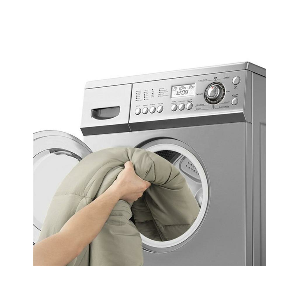 Спальний мішок Naturehike M400 NH20MSD02 Down Cotton Left Grey (6927595748138-L) - зображення 3