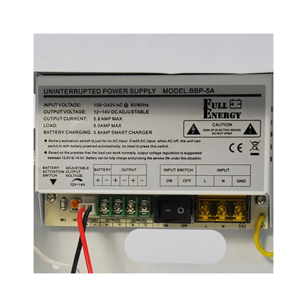 Блок живлення для систем відеоспостереження Full Energy BBG-125 - picture 4