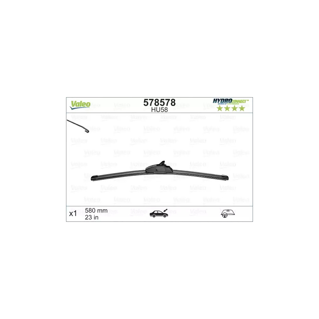 Щітка склоочисника Valeo 578578 - зображення 1