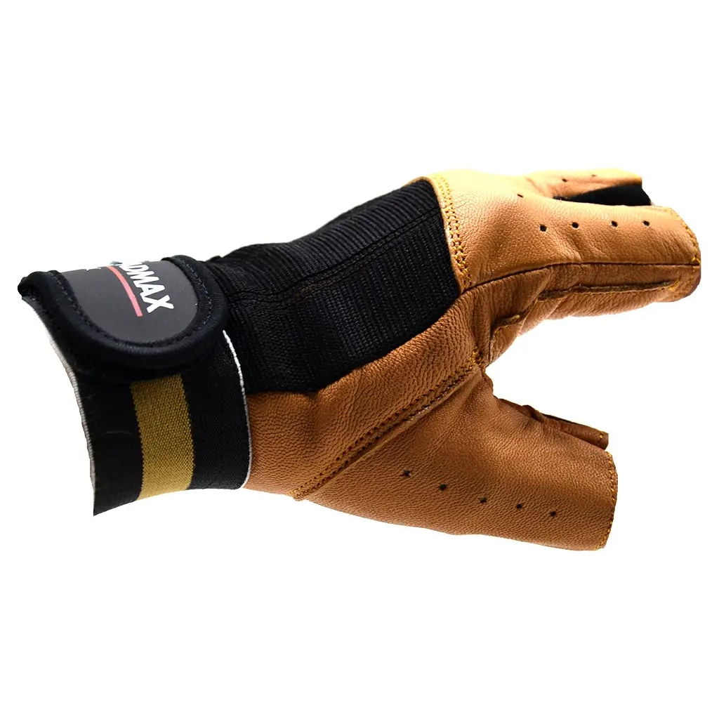 Рукавички для фітнесу MadMax MFG-248 Clasic Brown M (MFG-248-Brown_M) - зображення 4