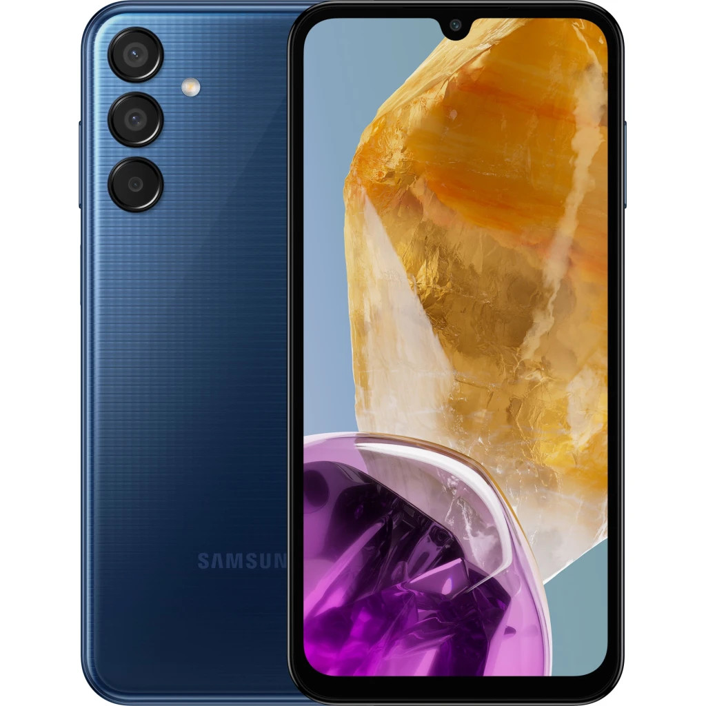 Мобільний телефон Samsung Galaxy M15 5G 4/128GB Dark Blue (SM-M156BDBUEUC) - зображення 1