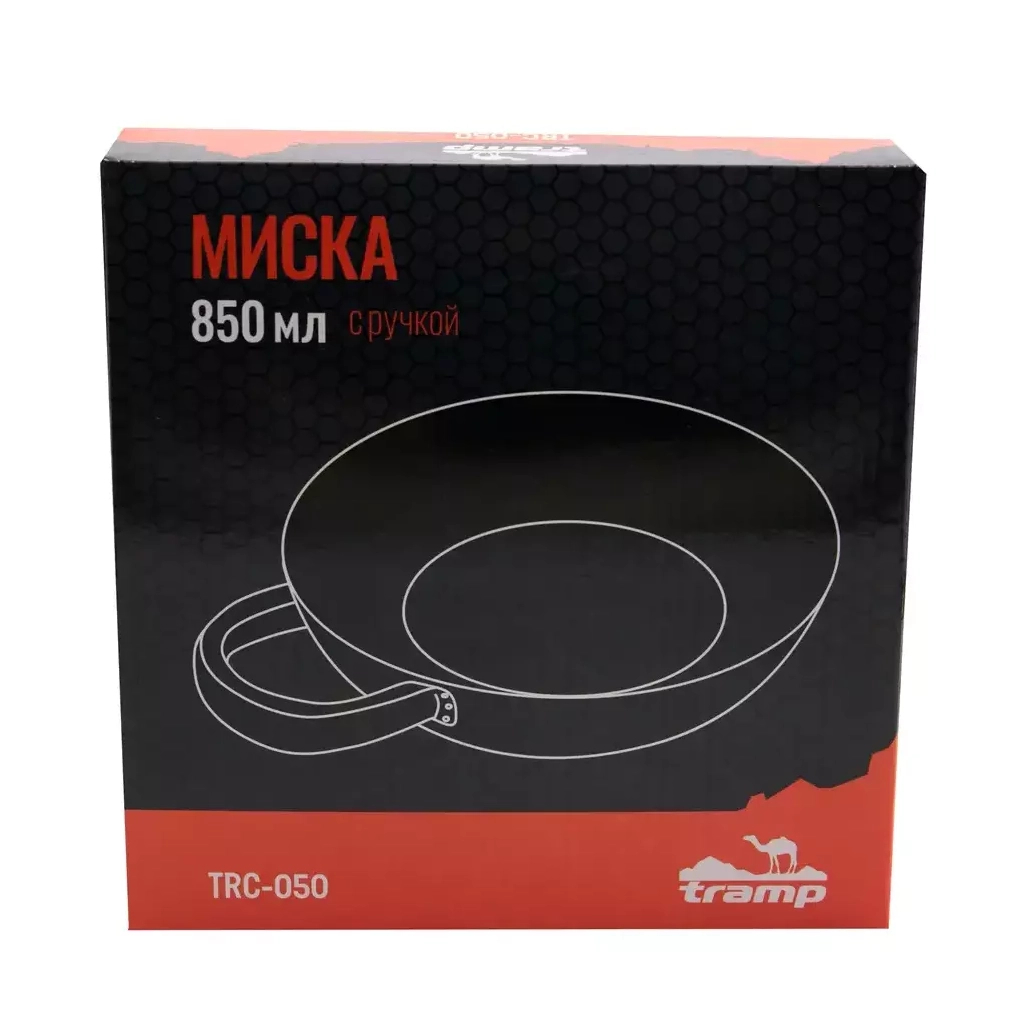 Миска туристична Tramp з нержавіючої сталі з ручкою (UTRC-050) - зображення 5