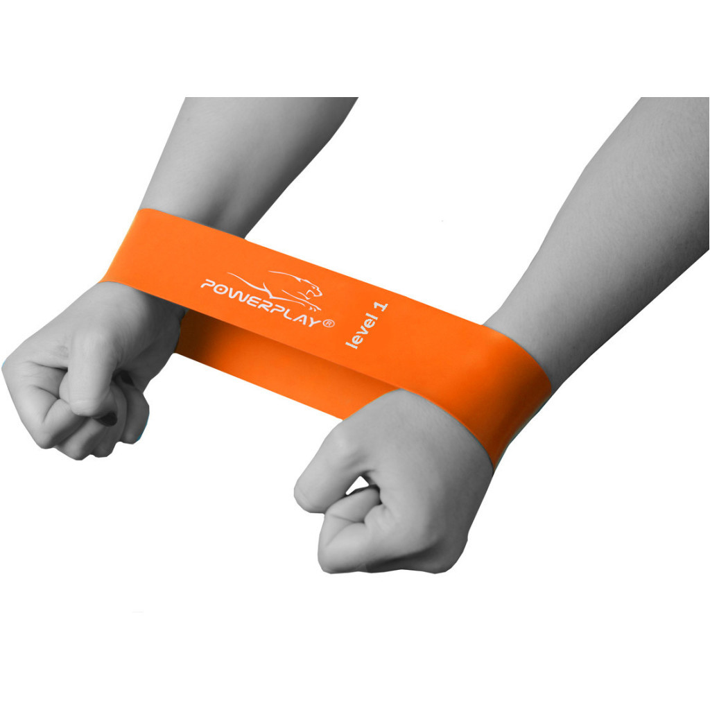 Еспандер PowerPlay 4140 Level 1 Помаранчева (PP_4140_Orange) - зображення 5