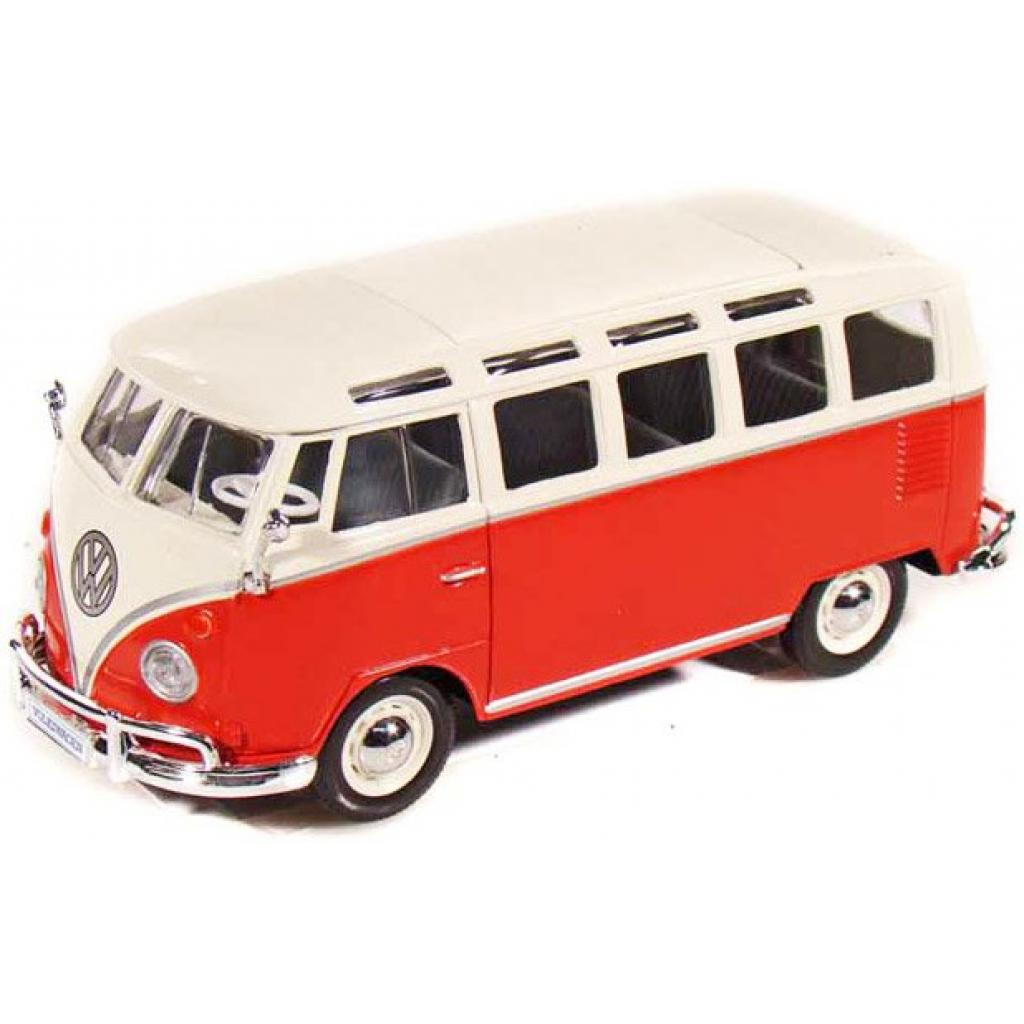 Машина Maisto Volkswagen Van "Samba" червоно-кремовий (1:25) (31956 red cream) - зображення 4