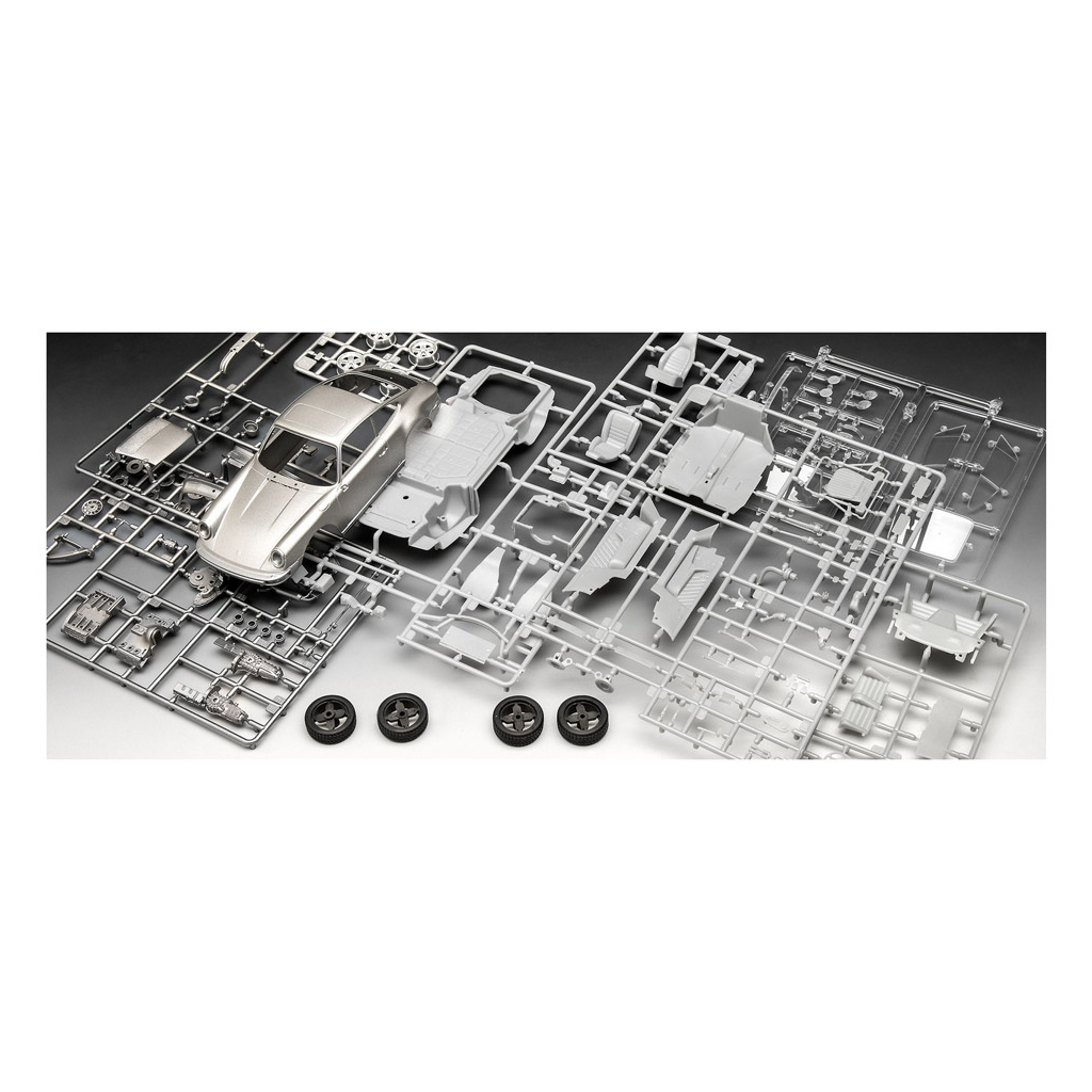 Збірна модель Revell Набір автомобіль Porsche 911 Carrera 3.2 Coupé рівень 3 масштаб 1:24 (RVL-67688) - зображення 7