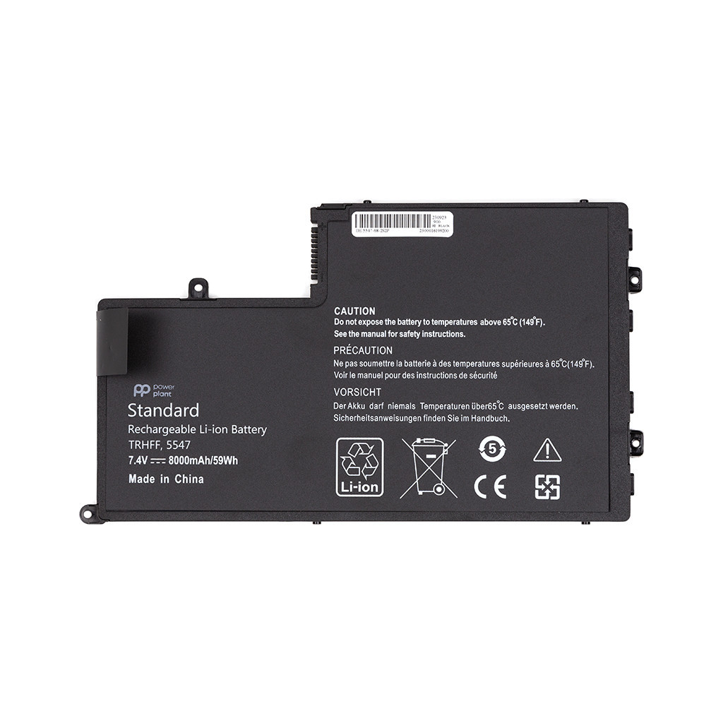 Акумулятор до ноутбука PowerPlant DELL Inspiron 15-5547 (TRHFF) 7.4V 8000mAh (NB441952) - зображення 1