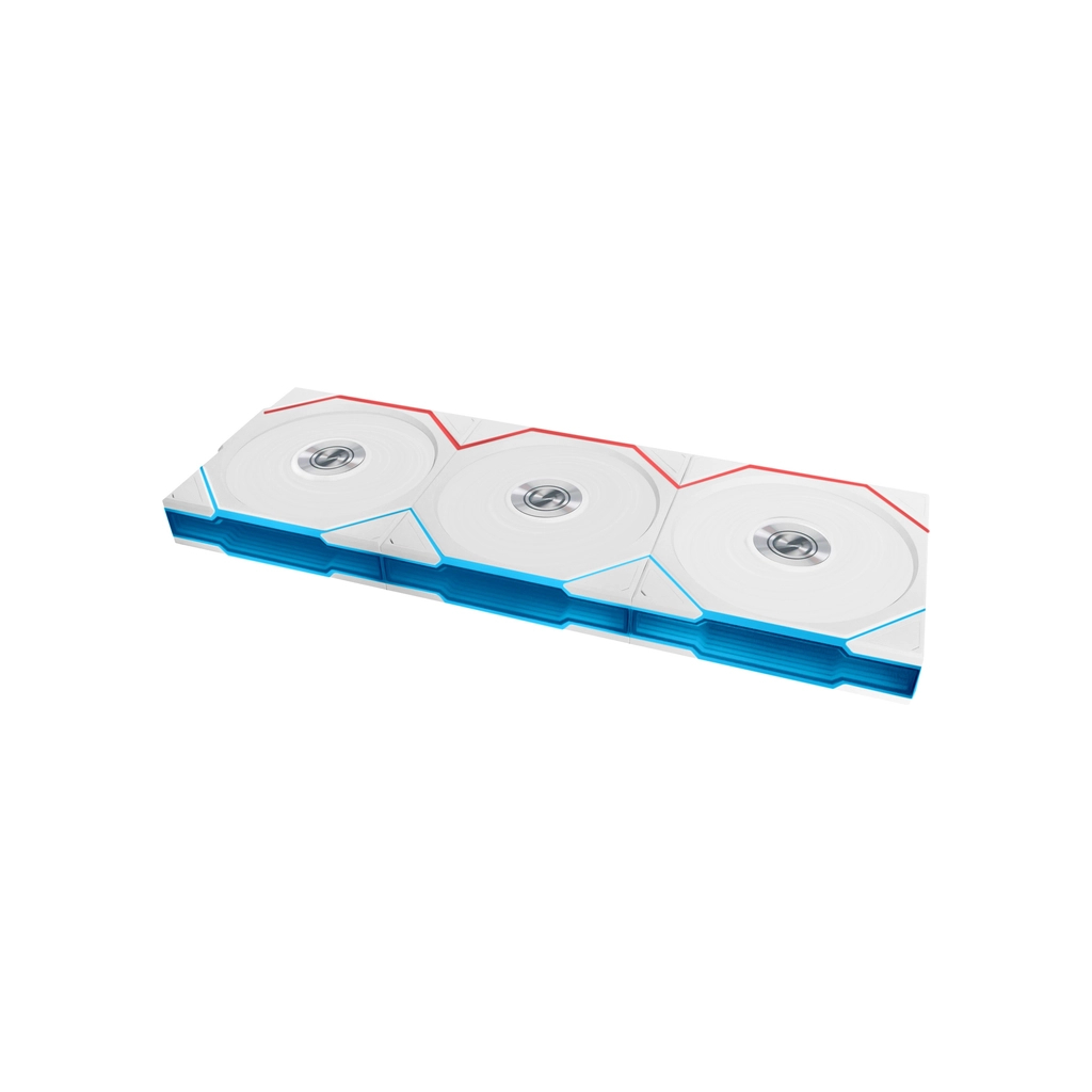 Кулер до корпусу Lian Li Uni Fan TL WIRELESS 120-3, White (G99.12TL1W3W.00) - зображення 2