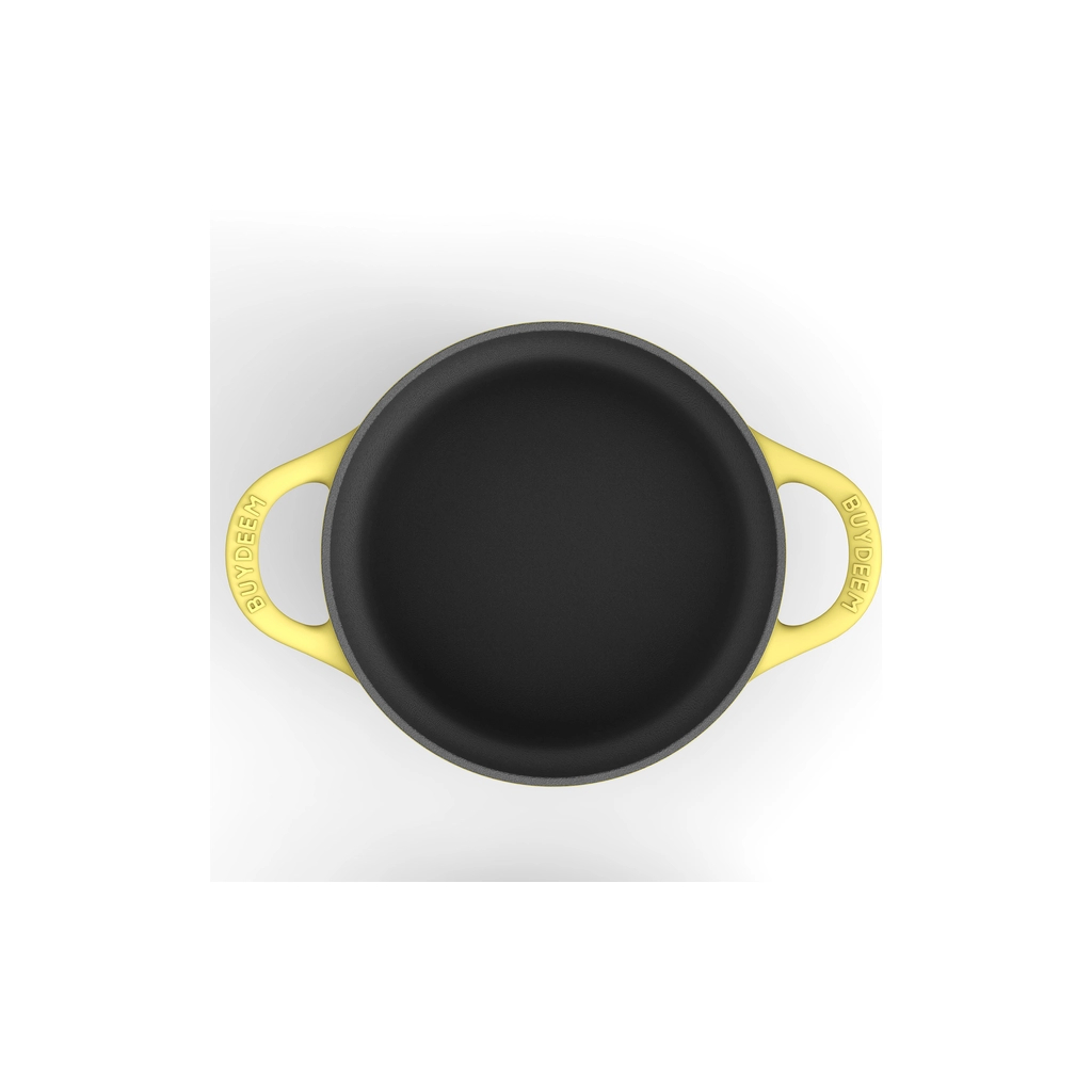 Гусятниця Buydeem CP541 Mellow Yellow чавунна емальована 1.8 л (CP541-MY) - зображення 9
