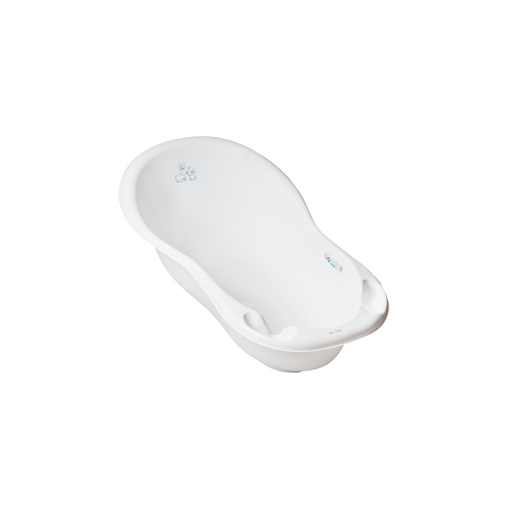Ванночка Tega Baby Rabbits 102 см зі зливом (Tega KR-005-103 white) - зображення 1