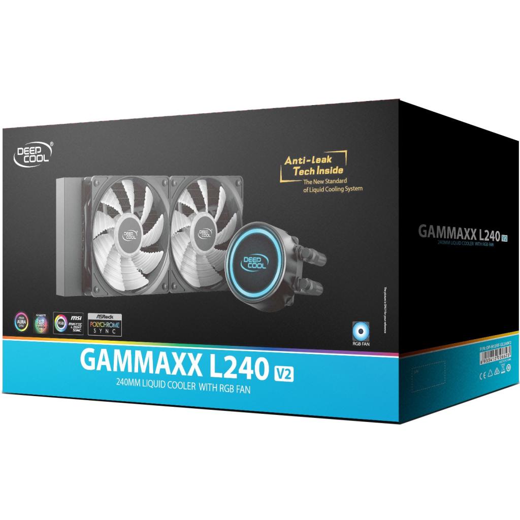 Система рідинного охолодження Deepcool GAMMAXX L240 V2 - зображення 10