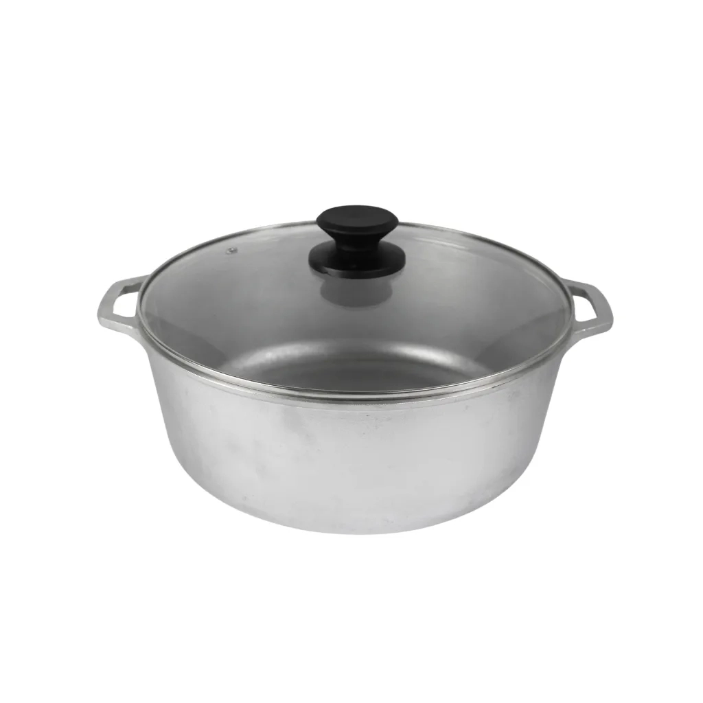 Каструля Brizoll алюмінієва зі скляною кришкою 4 л (10-004-6) - зображення 1