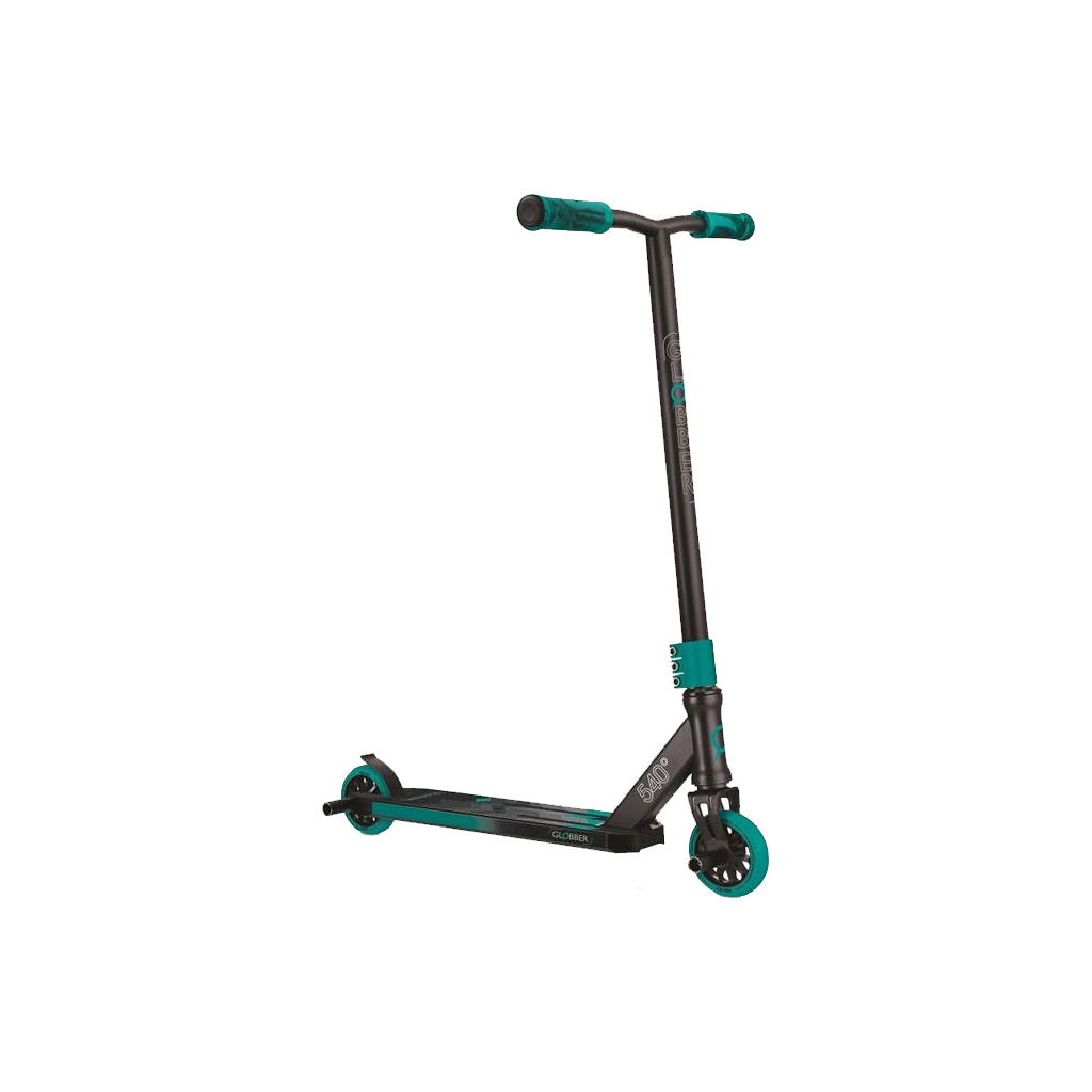 Самокат Globber GS540 трюковий з пегами Чорно-бірюзовий (622-105-3) - зображення 3