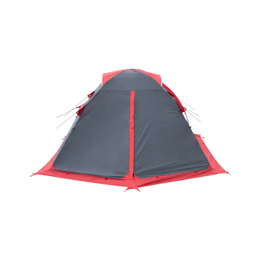Намет Tramp Mountain 3 V2 Grey/Red (TRT-023) - зображення 4