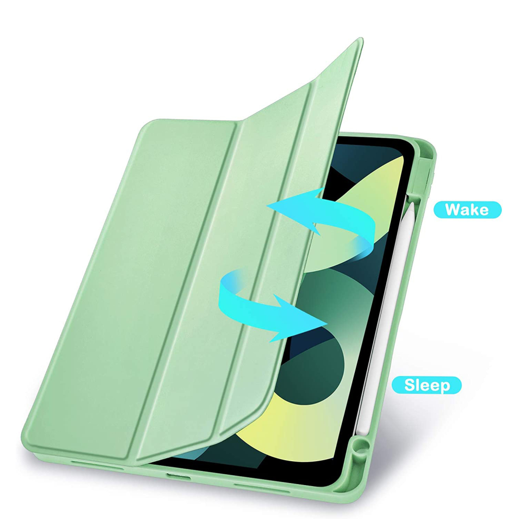 Чохол до планшета BeCover Direct Charge Pen mount Pencil Apple iPad 10.9" 2022 Green (708497) - зображення 4