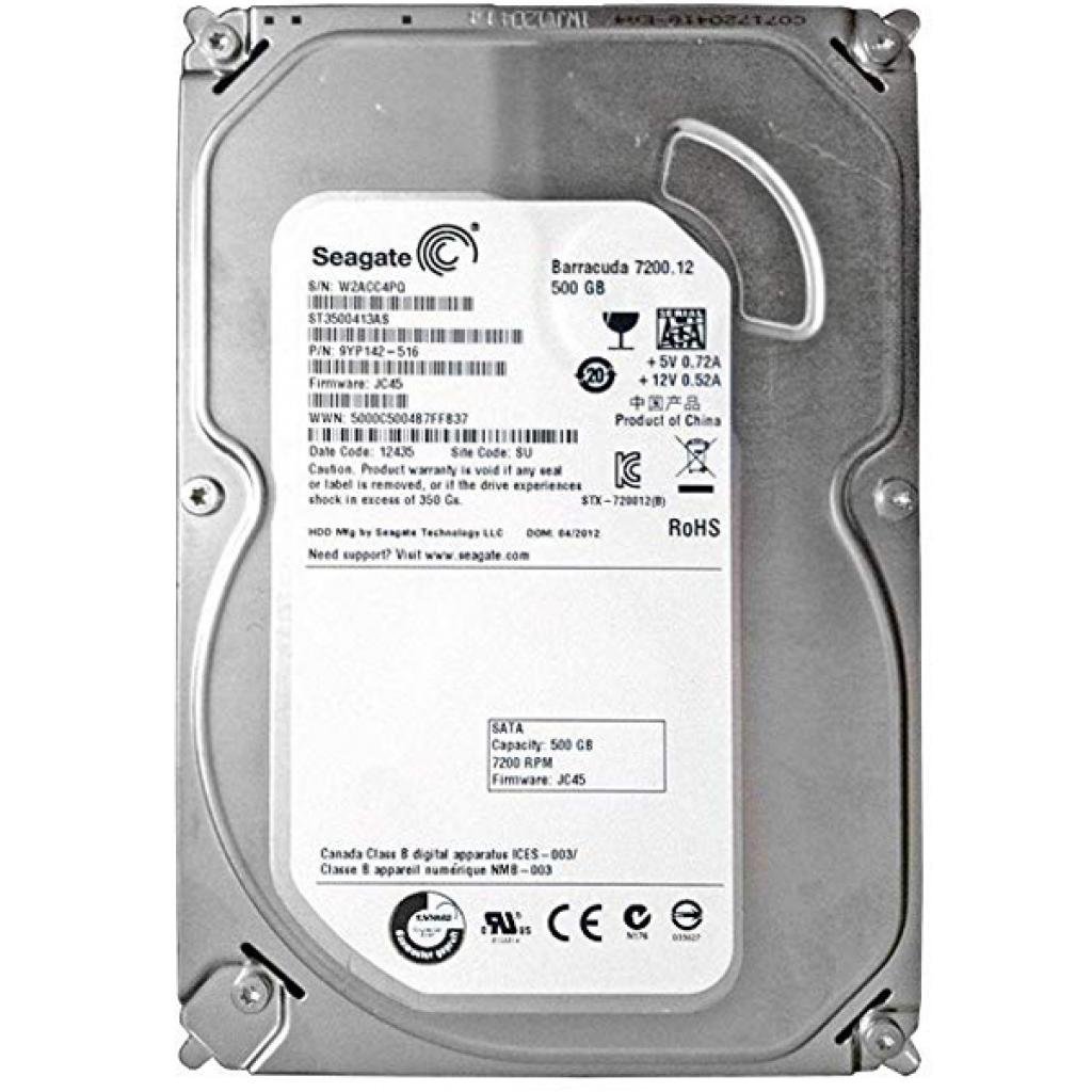 Жорсткий диск 3.5"  500GB Seagate (ST3500413AS) - зображення 1