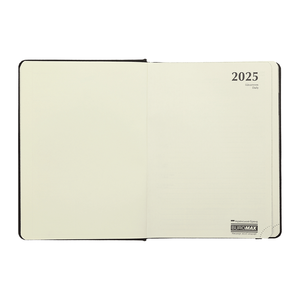 Тижневик Buromax датований 2026 PRIMAVERA, А5 чорний (BM.2120-01) - зображення 6