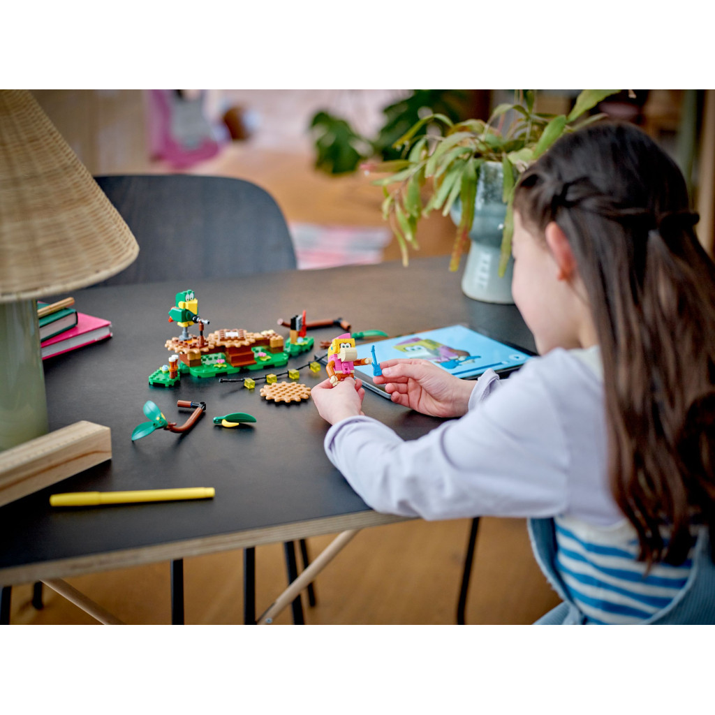 Конструктор LEGO Super Mario Імпровізація в джунглях Діксі Конґ. Додатковий набір (71421) - зображення 10